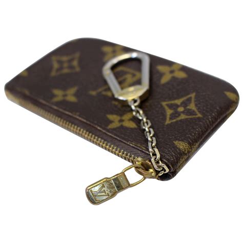 louis vuitton coin purse keychain fake|Louis Vuitton key coin purse.